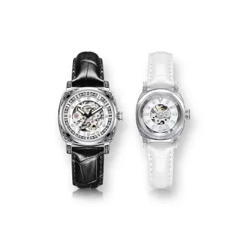 ABA Automatic Mechanical Movement Watch Unisex White Dial