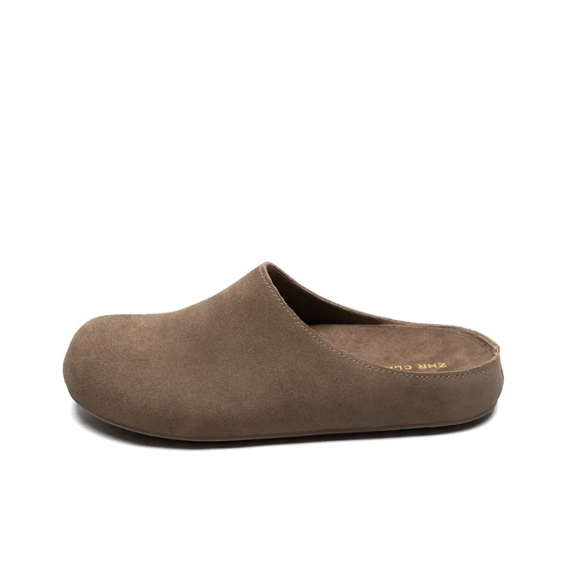 ZHR Quiet Abrasion Resistant Closed Toe Slippers Women's-6