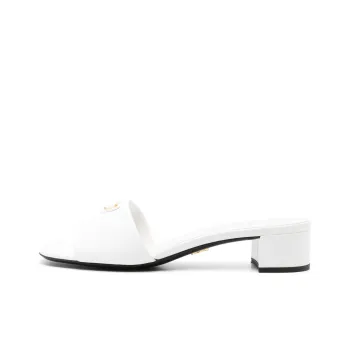 PRADA Slide Slippers 3.5cm Women's White