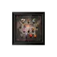 Black Wall-Mounted Photo Frame (Figure Not Included)