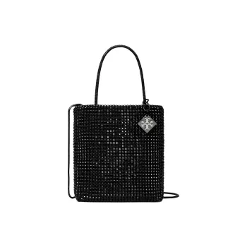 TORY BURCH Recycled Nylon Crossbody One Shoulder Handbag Mini Women's Black
