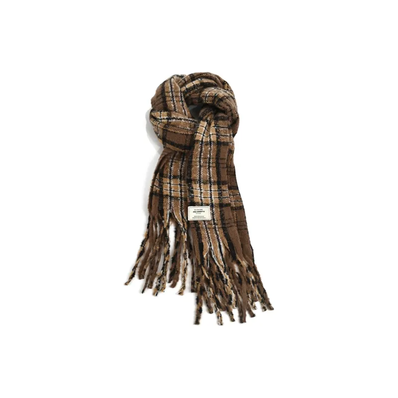 FREE RABBITⅡ Fall And Winter Thickened Warm Neck Protection Scarf Shawl Unisex-1