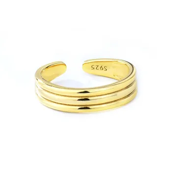 Luxury Beads S925 Silver Rings Women's