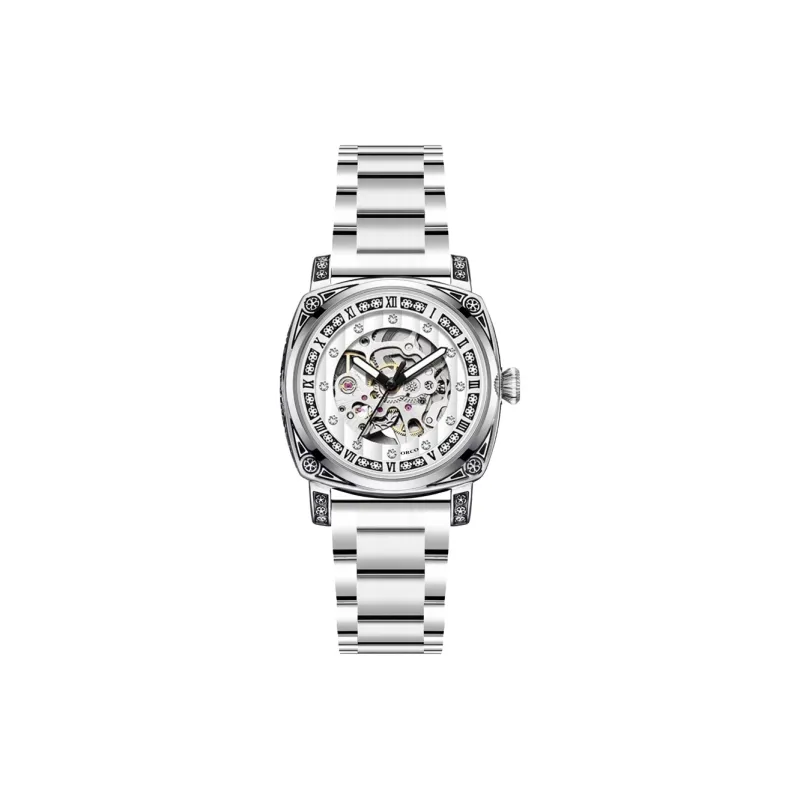 ORCO Automatic Mechanical Movement Watch Unisex White Dial-16