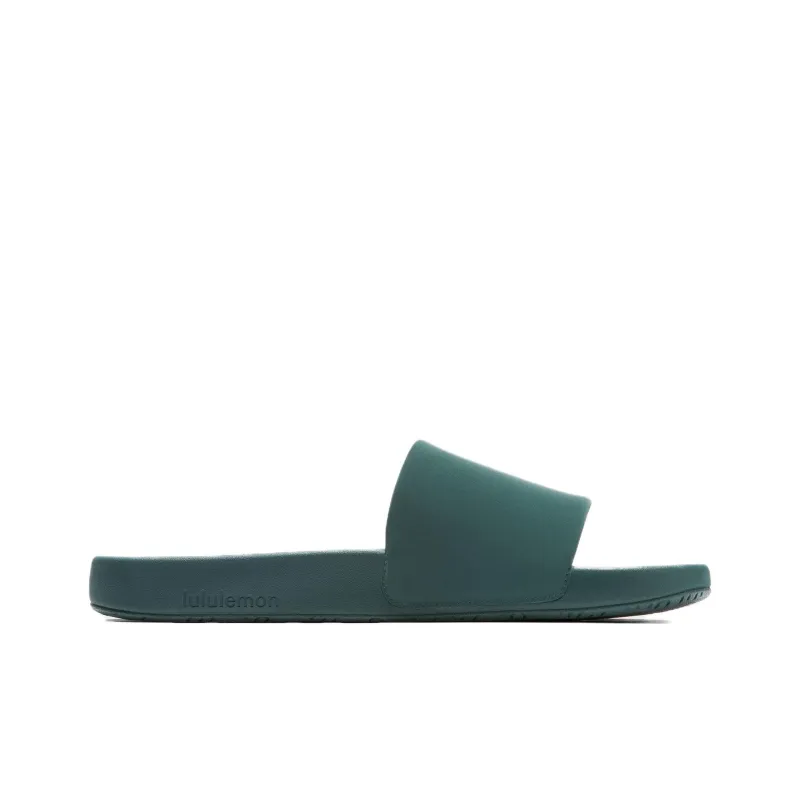 Lululemon Restfeel Slide Slip-Resistant Quick Dry Slide Slippers Men's Cyan-1