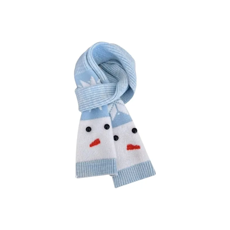 FREE RABBITⅡ Fall And Winter Preppy Style Sweet Style Versatile Warm Neck Protection Scarf Unisex-1