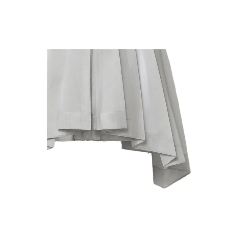 LOUIS VUITTON Asymmetrical Box Pleat Gauze Skirt-2