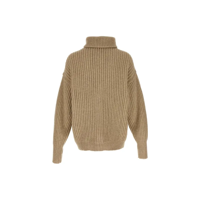Lemaire Zip Up Ribbed Knitted Cardigan-1