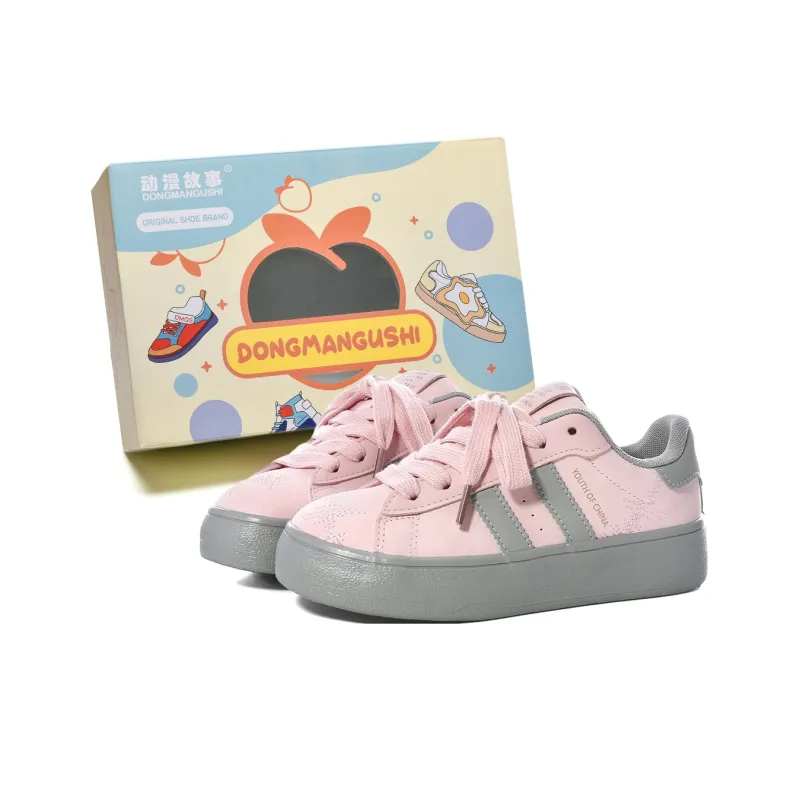 Anime Story Slip Resistant, Abrasion Resistant, Lightweight Low Top Skateboard Shoes Women's Box Included-14