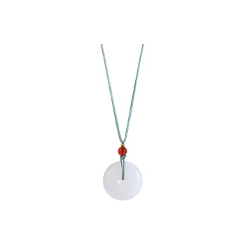 Tokai Family Golden Silk Jade Necklaces Unisex