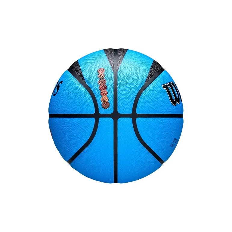 Wilson NBA City Series PU Basketball Blue Size 7 Ball Competition Unisex-3