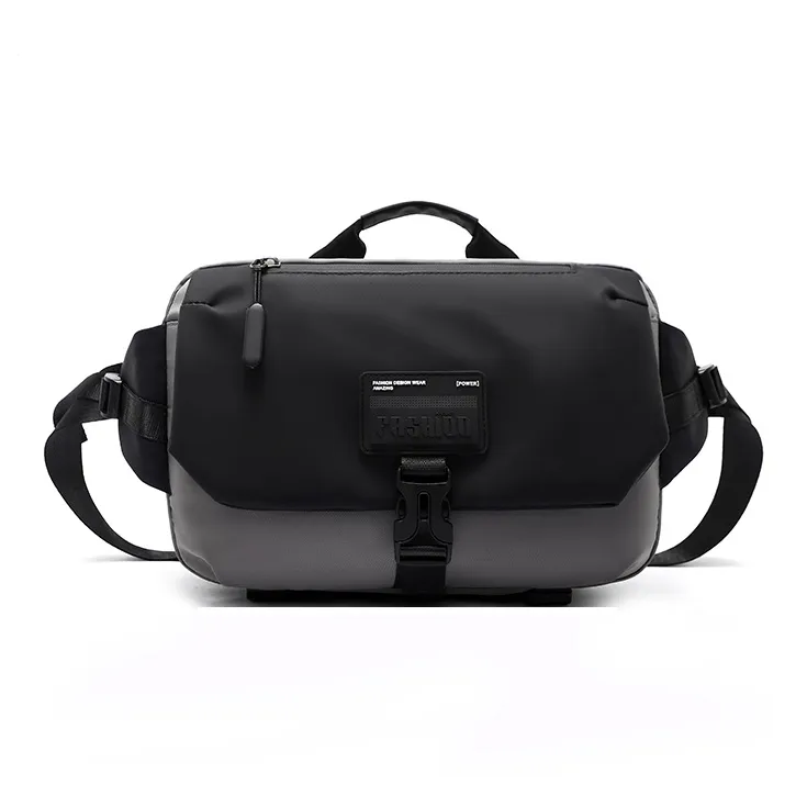 LUVISTRUE Oxford Crossbody Handbags Regular Men's Gray/Black-0