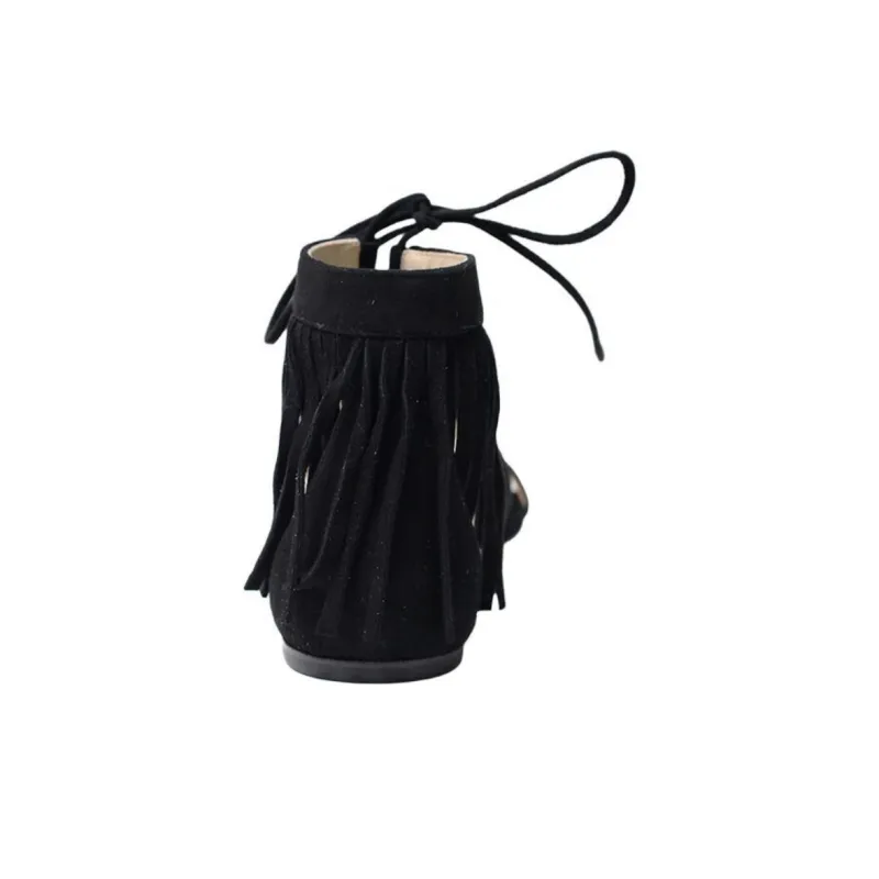 LONGCHAMP Roman Sandals Women's Black-4