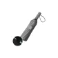 Gray-Flagship 60-Rib Vinyl Reinforced Automatic Umbrella