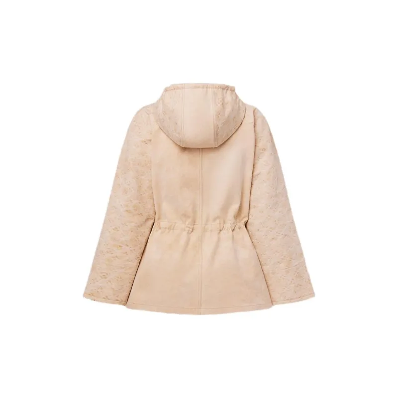 LOUIS VUITTON Monogram Canvas Hooded Parka-1