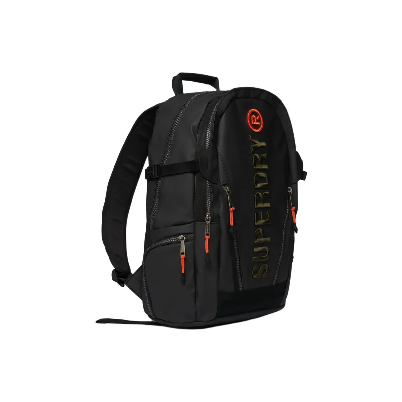 SUPERDRY Polyester Backpack Regular Women's Black-1