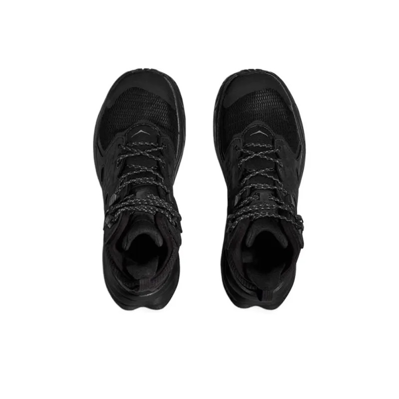 HOKA ONE ONE Anacapa 2 Wear Resistant Waterproof Breathable Impact Resistant Grip Mid Top Trekking Shoes Unisex Black-3