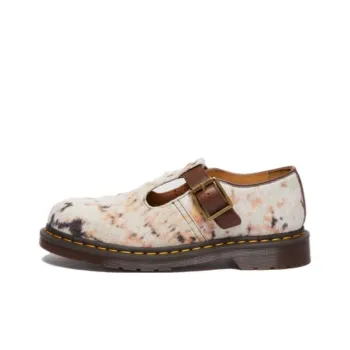 Dr.Martens T BAR Casual Single Shoes Women's Beige Brown