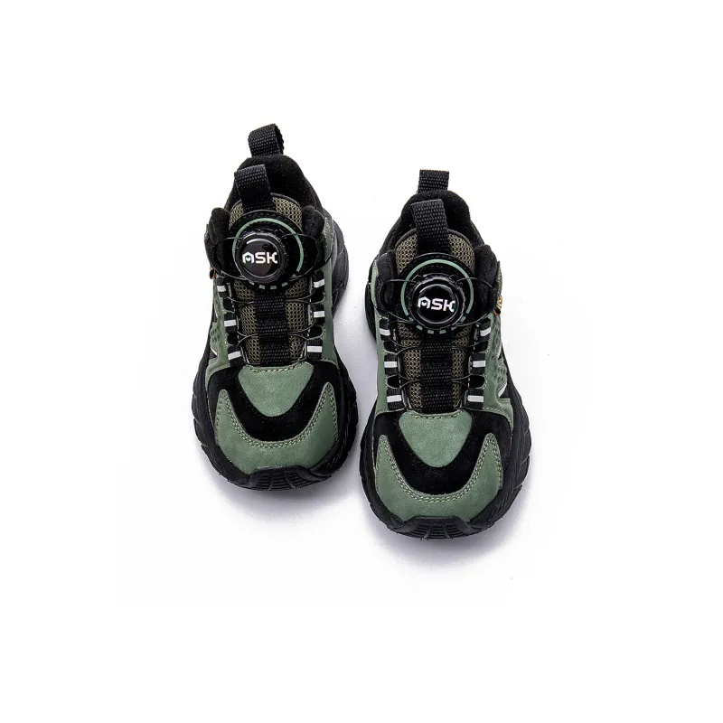 ASK Anti Slip Wear Resistant Low Top Kids Lifestyle Shoes Kids'-3