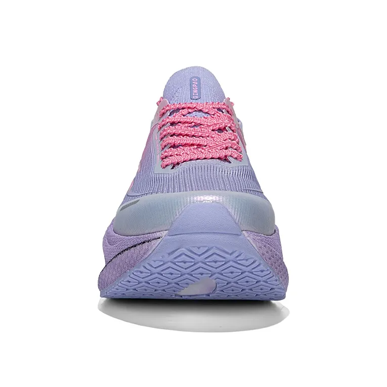 Qing Pao Running Shoes Men Low Top Purple Pink-5