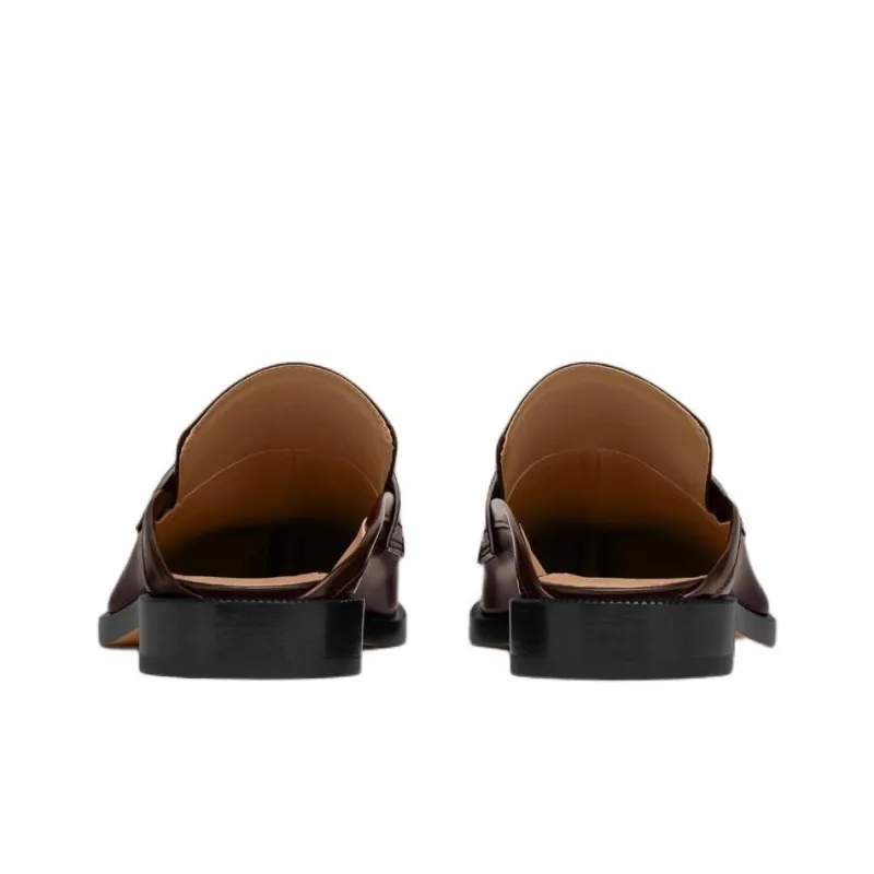 Maison Margiela Tabi Closed Toe Slippers Women's Brown-3