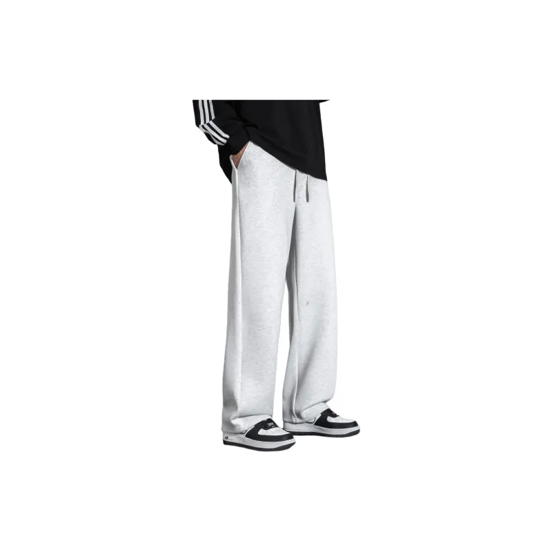 FONDLOOK Casual Pants Unisex Black-6
