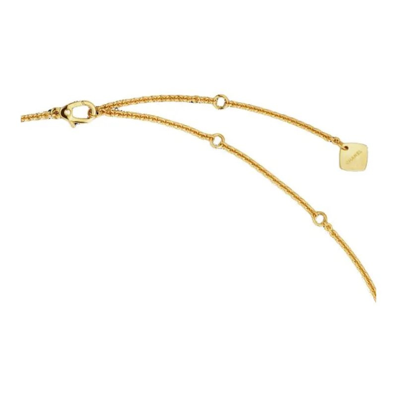 CHANEL 18K Gold Necklaces Women's Gold-2