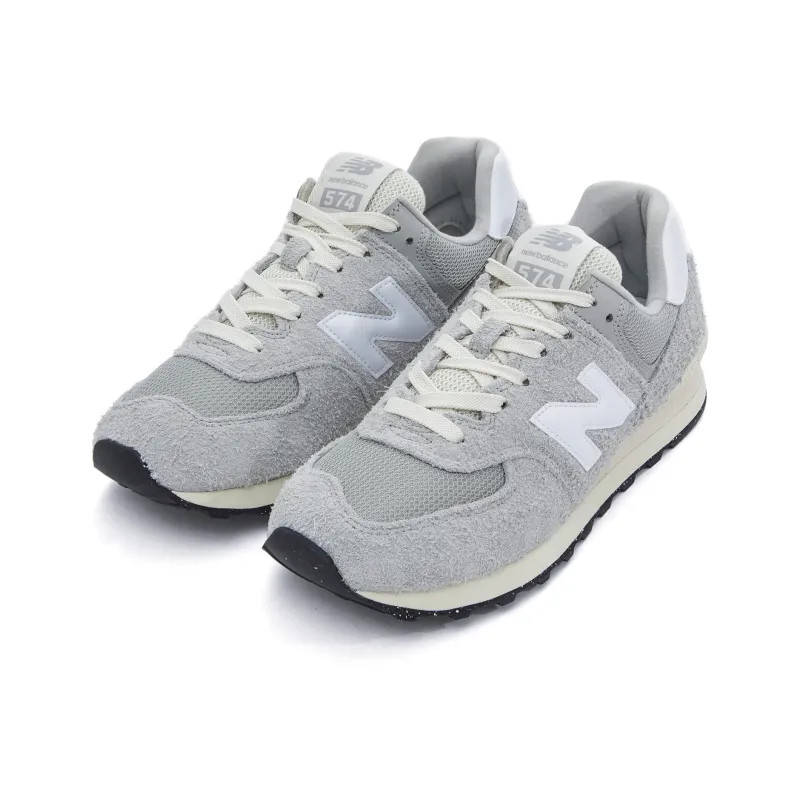 New Balance 574 Concrete White Angora-2
