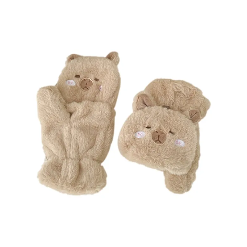 Lanza Polyester Knit Gloves Women's-0