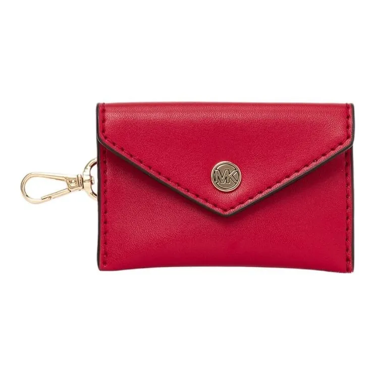 MICHAEL KORS Coated Canvas Combo Bag, Crossbody Bag, Shoulder Bag Trumpets Women's Bright Red-3