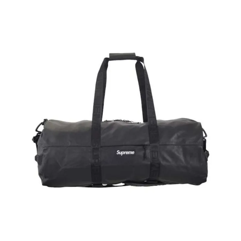 Supreme Leather Gym Bag, Handbag, Travel Bag Unisex-0