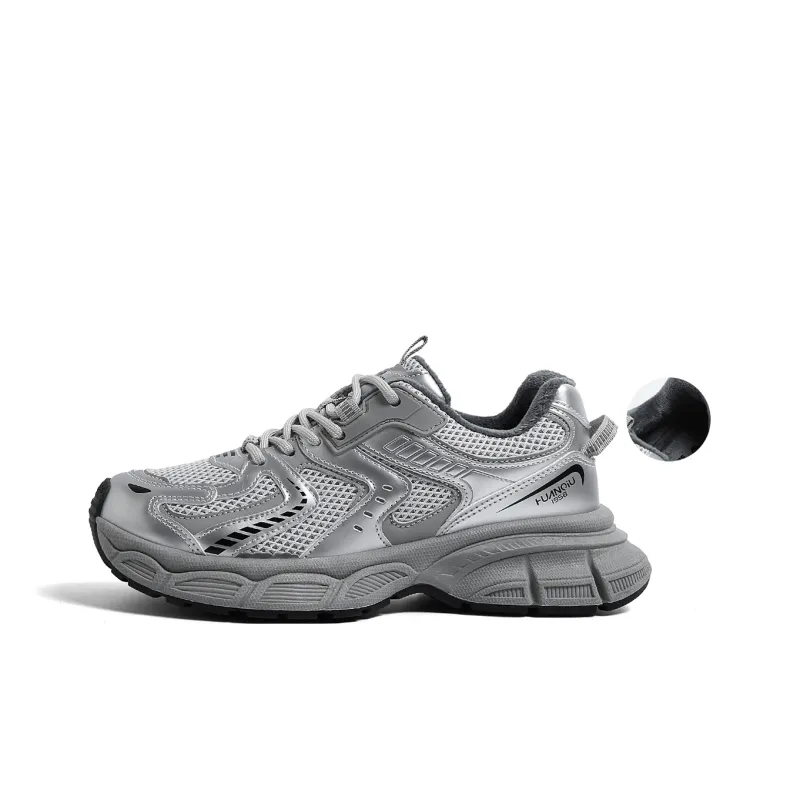 HUANQIU Cushioning Anti-Slip And Wear-Resistant Low-Top Chunky Sneakers Women's-0