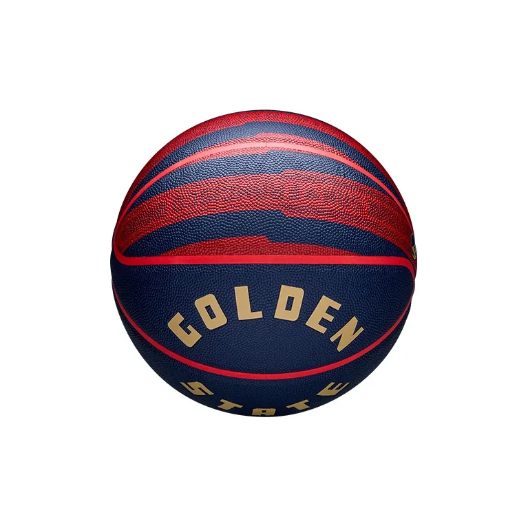 Wilson NBA City Series PU Basketball Red Blue Size 7 Match Unisex-2