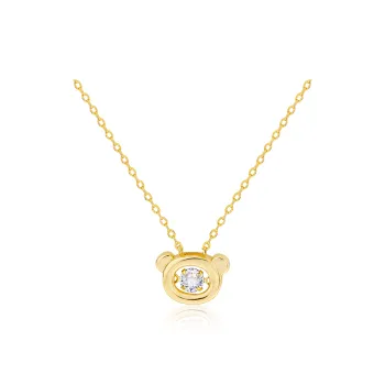 YYOGURT 14K Gold Plated Copper Necklaces Women's