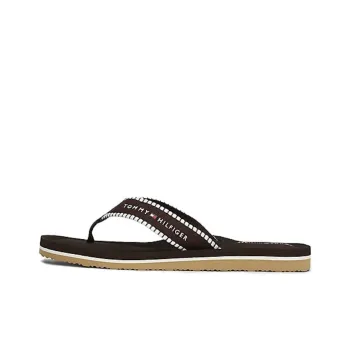 Tommy Hilfiger EVA Abrasion Resistant Flip Flops Women's Brown