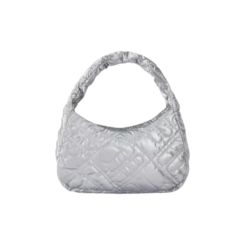 FILA FUSION Nylon Handbag Women's Bright Silver-0