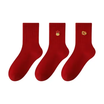 MIIOW Honmei Honmei Series Mid Calf Socks Unisex 3 Pack