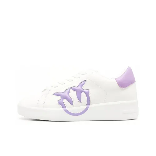 PINKO Low-Top Skateboard Shoes Women's White Purple