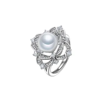 ME LUXE Saltwater Pearl Rings Women's