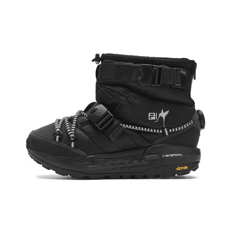 James Jean x FILA BOA EXPLORER 2 Abrasion Resistant Short Outdoor Boots Women's Black-0
