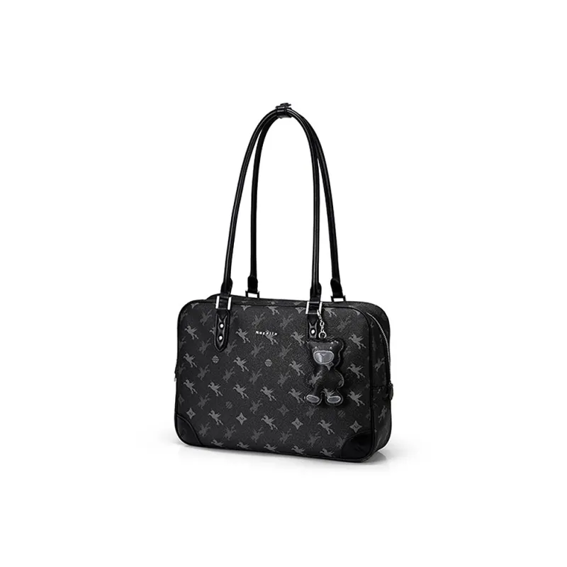 NUCELLE PVC Bowling Ball Shoulder Bag Women's Multicolor-15