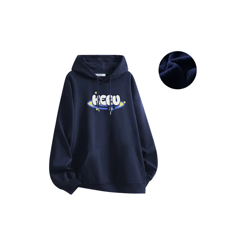 Kepu Fleece Lined Hoodie Unisex-21
