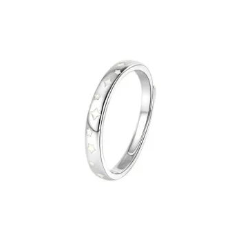 Strange 999 Fine Silver Rings Unisex