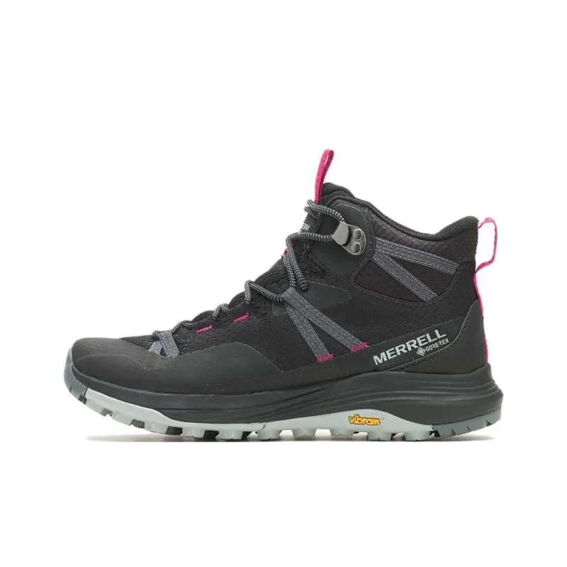 MERRELL Siren 4 Anti-Slip Wear-Resistant Mid-Top Outdoor Shoes Women's Black-0