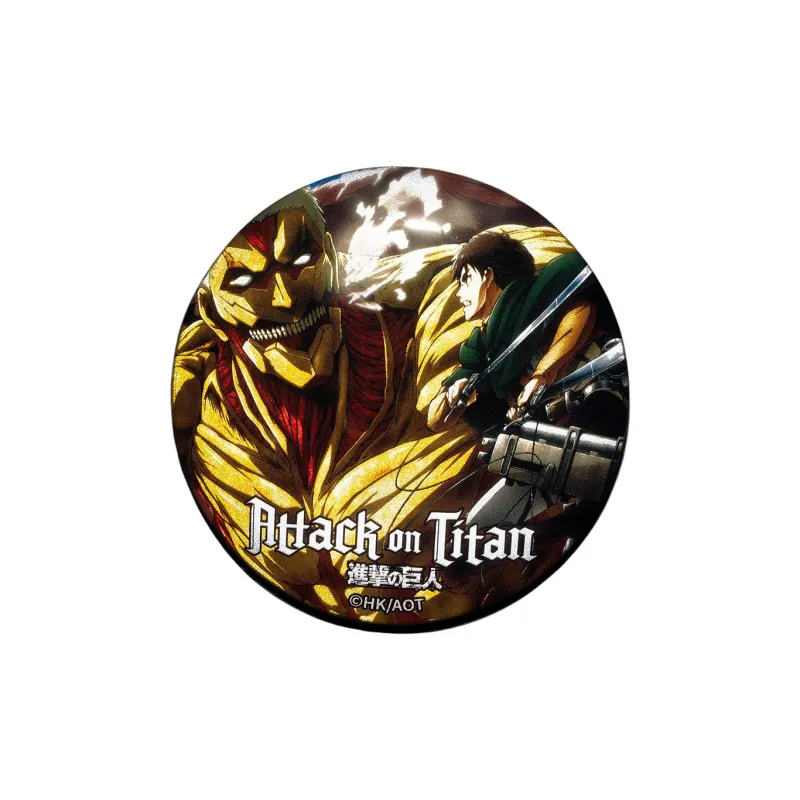 Nullset Levi Ackerman, Mikasa Ackerman, Eren Yeager, Eldwin Smith Attack On Titan Collection II Badge Badges-7