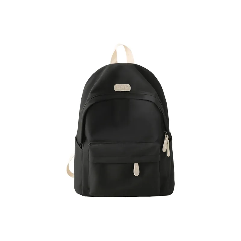 KAMLUI Nylon Backpack Unisex Black/White/Gray/Purple/Blue-8