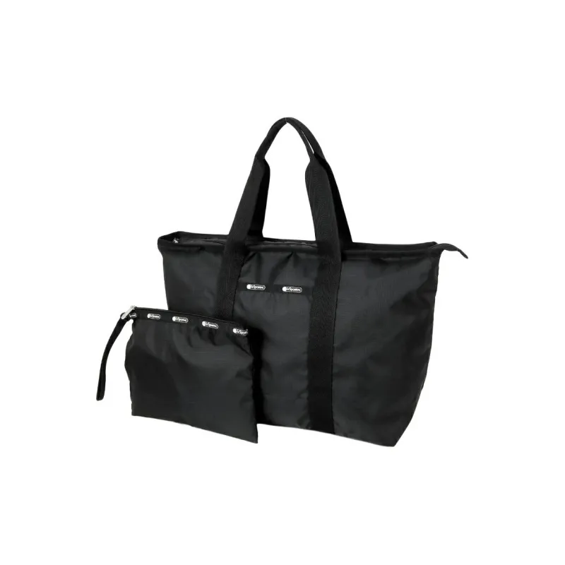 LeSportsac Polyester Tote Bag Shopping Bag Shoulder Bag Handbag Women's Black-1