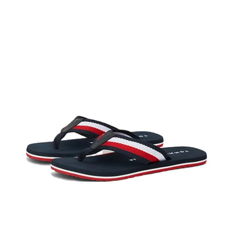 Tommy Hilfiger EVA Abrasion Resistant Flip Flops Men's Blue-2