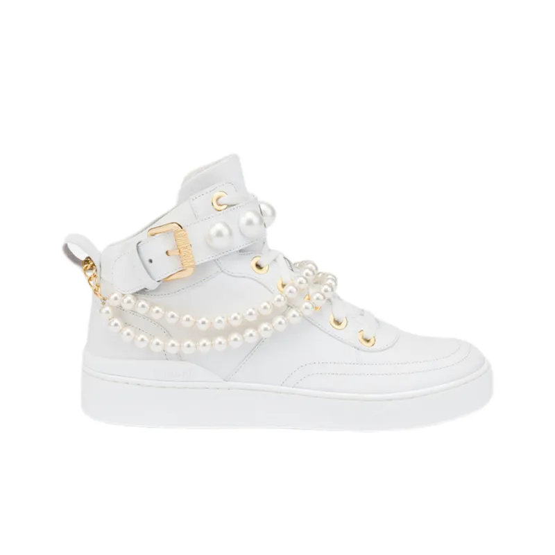MOSCHINO High Top Skateboard Shoes Women's-1