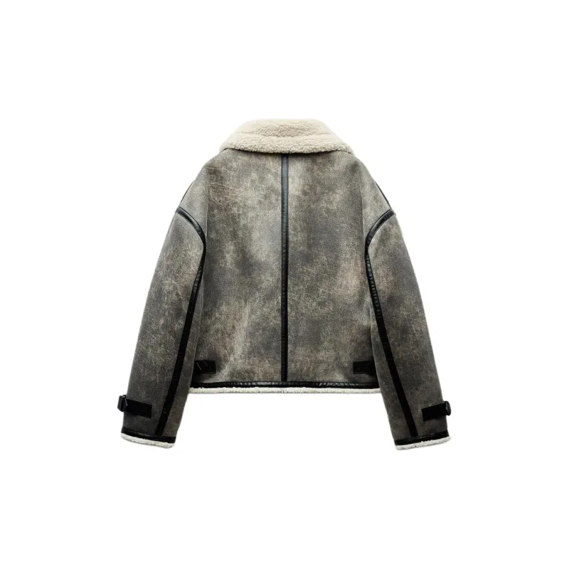 ZARA Jackets & Coats Women's Gray-1